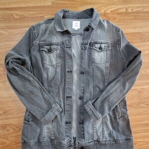 LuLaRoe Charcoal Jean Jacket